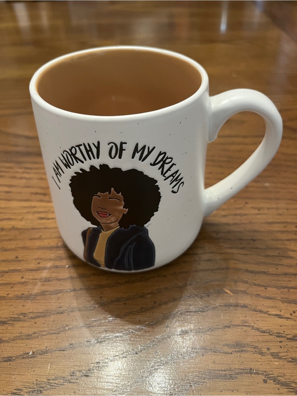 Sheffield Home Inspirational Ceramic Mug, I’m worthy of my dreams